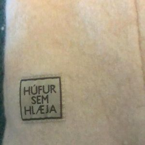 Icelandic jacket ivory worn some pilling could do with a shave or lint brush